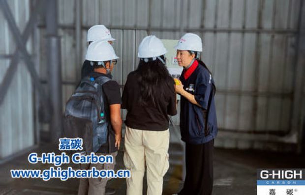 国际合作伙伴来访嘉碳